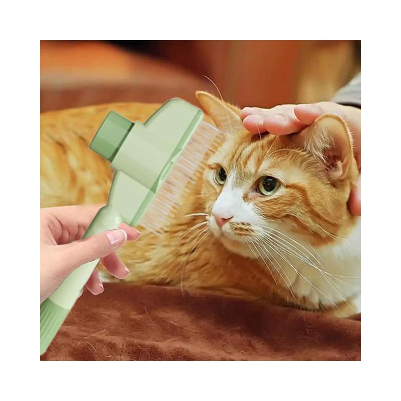 Self-Cleaning Pet Grooming Comb