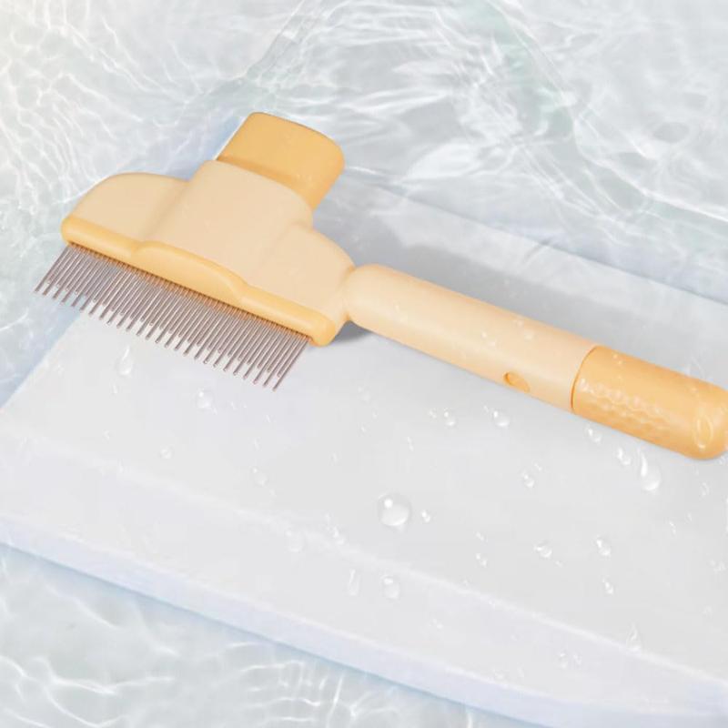 Self-Cleaning Pet Grooming Comb