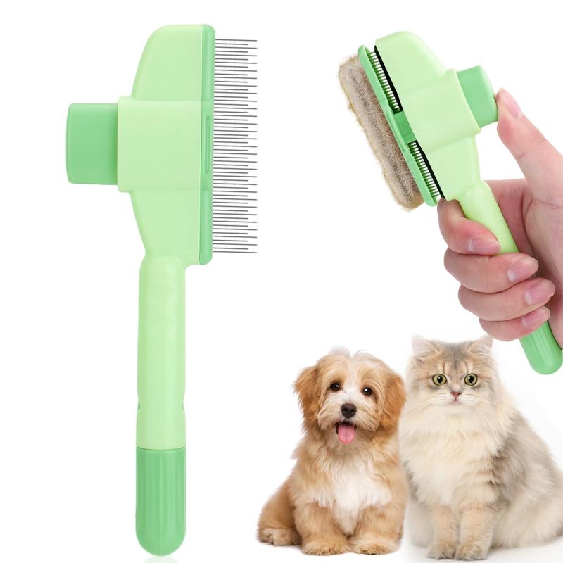 Self-Cleaning Pet Grooming Comb
